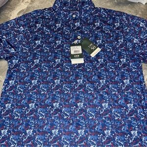 NEW Men’s Donald Ross Premium Golf Polo - Small